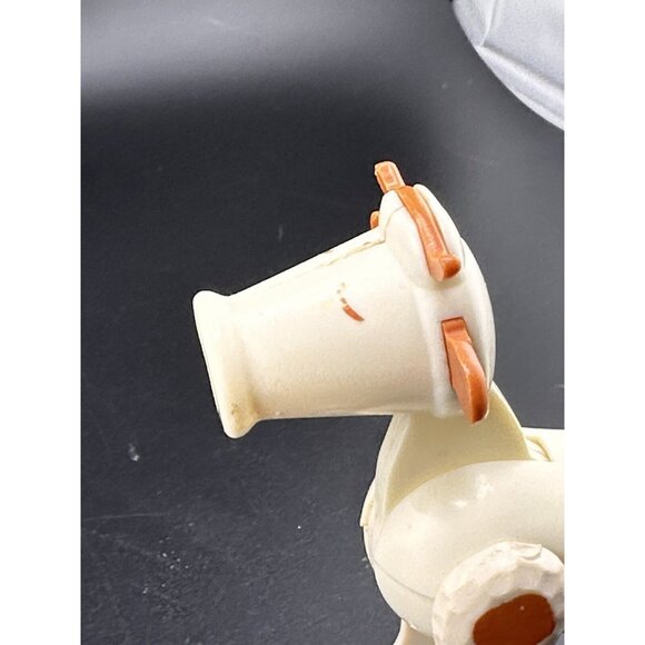 Vtg Fisher Price Little People Farm Animals Playset White And Brown Cow READ - Picture 11 of 16